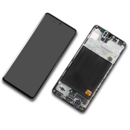 Display e Touch preto para Samsung Galaxy A51 A515F